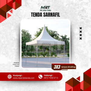 Tenda Sarnafil Tanpa Dinding