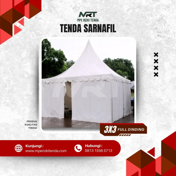 3 Tenda Sarnafil Full Dinding